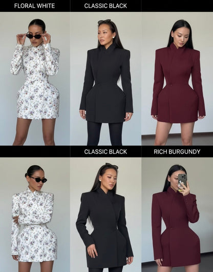 Chic Waist-Cinching Jacket