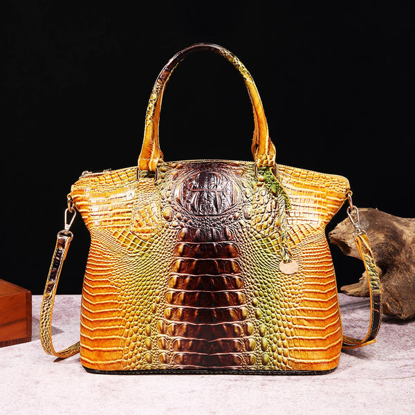 Ombre Crocodile Handbag