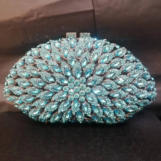 Sparkling Crystal Party Clutch