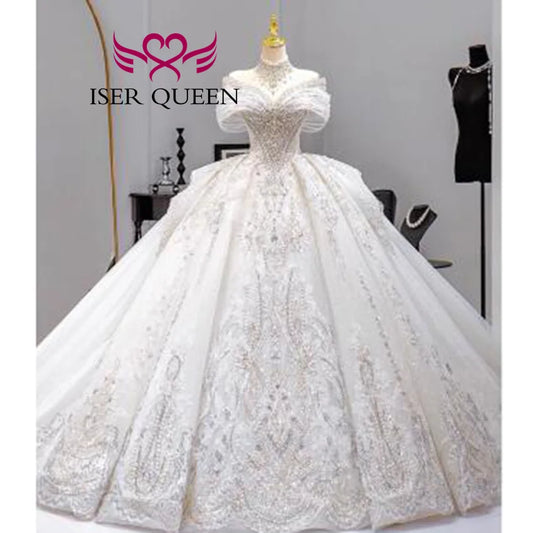 Dreamy Off-Shoulder Wedding Dress