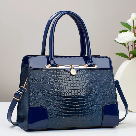 Aurevia Elegant Crocodile Handbag