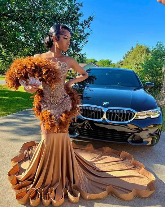 Aurevia Elegant Mermaid Prom Dress - AUREVIA ELEGANT