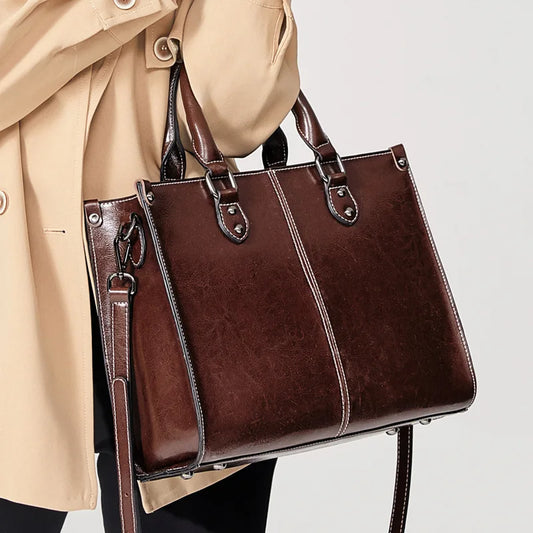 Elegant Leather Shoulder Bag