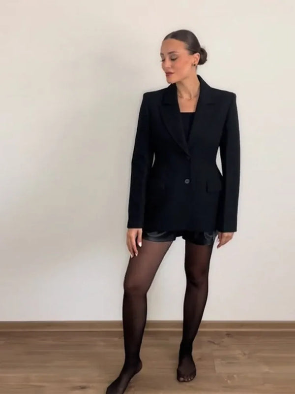 Chic Waist-Cinched Overcoat