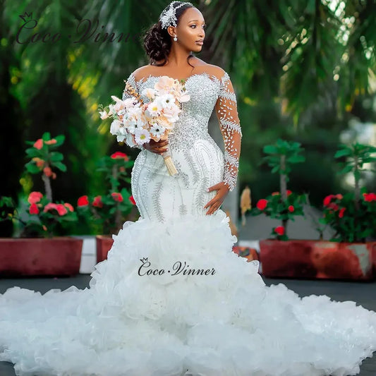 Aurevia Elegant Mermaid Wedding Dress