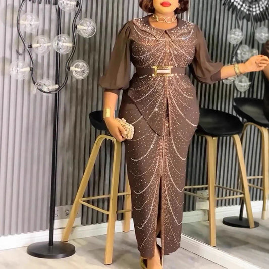 Glam Sequin Party Gown