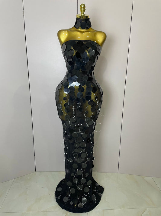 Glamorous Sparkle Evening Dress