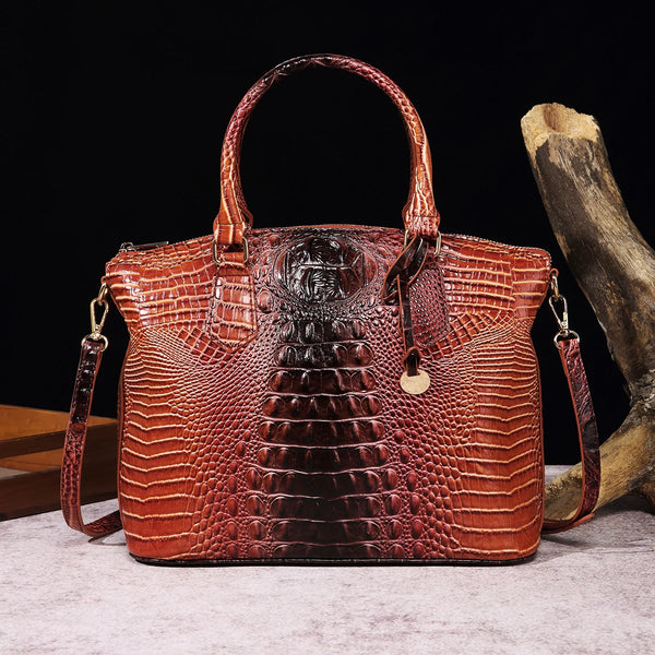 Ombre Crocodile Handbag