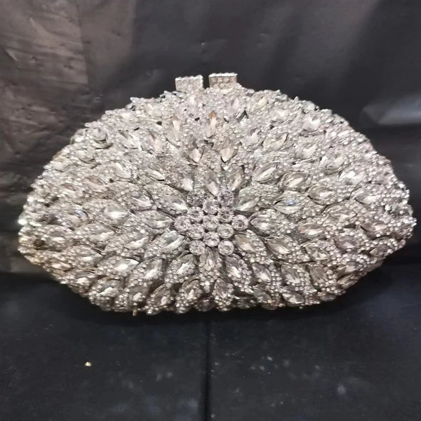 Sparkling Crystal Party Clutch