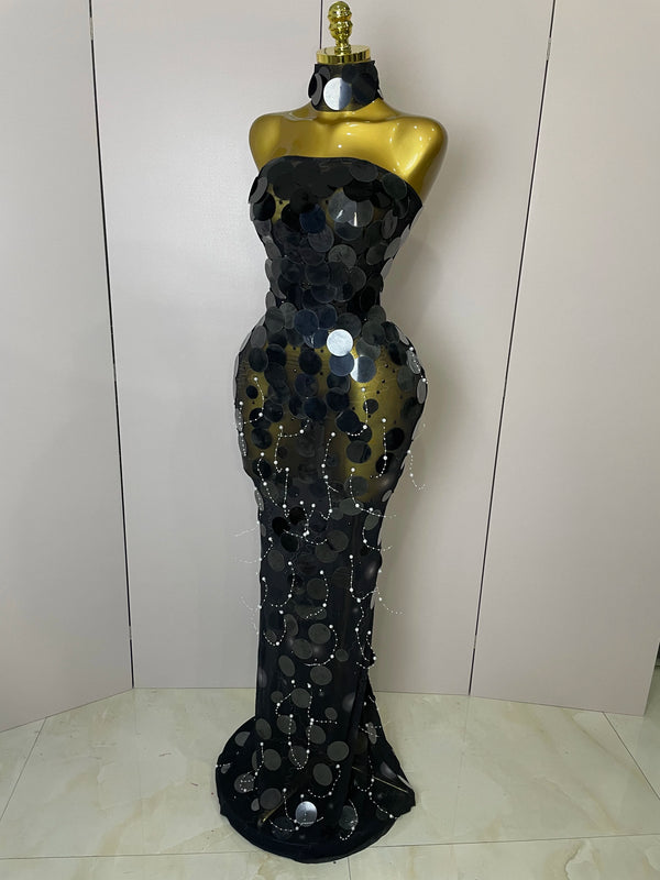 Glamorous Sparkle Evening Dress