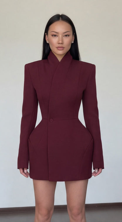 Chic Waist-Cinching Jacket